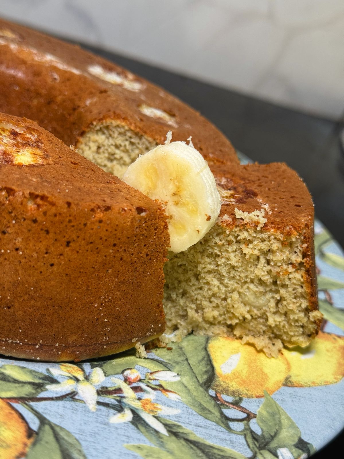 Receita de bolo de banana sem glúten e sem lactose 